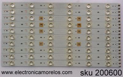 KIT DE LED PARA TV / HAIER HK500WLEDM-CH04H / V500HK1-PS1 / HKC-500W-TE01A-50T9-MCPCB / 6003050486 / MODELO LE50H3280